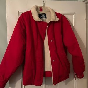 80s Vintage Woolrich Sherpa lined jacket